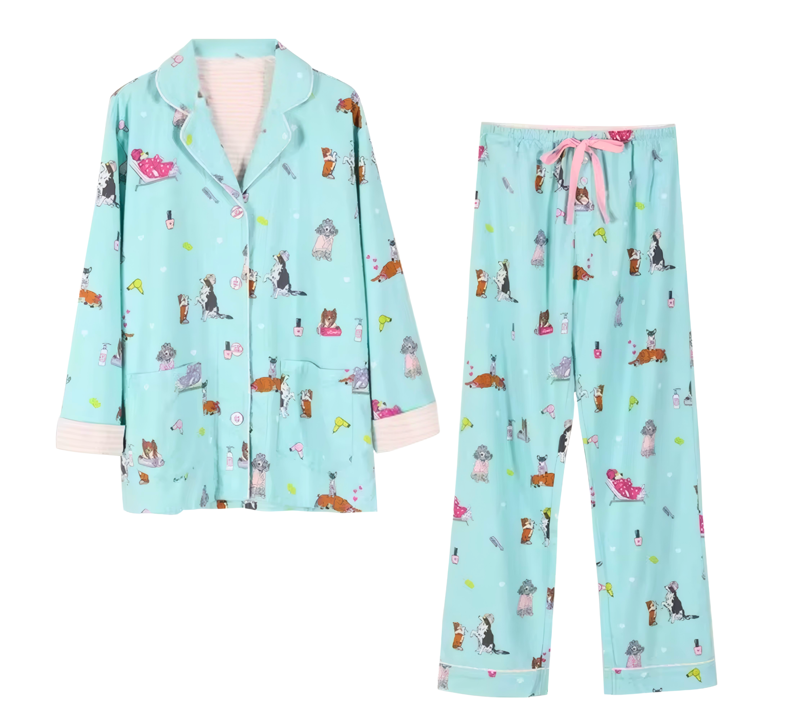 פיג׳מה כותנה לנשים