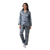 סט פיג׳מה ארנבים סאטן לנשים