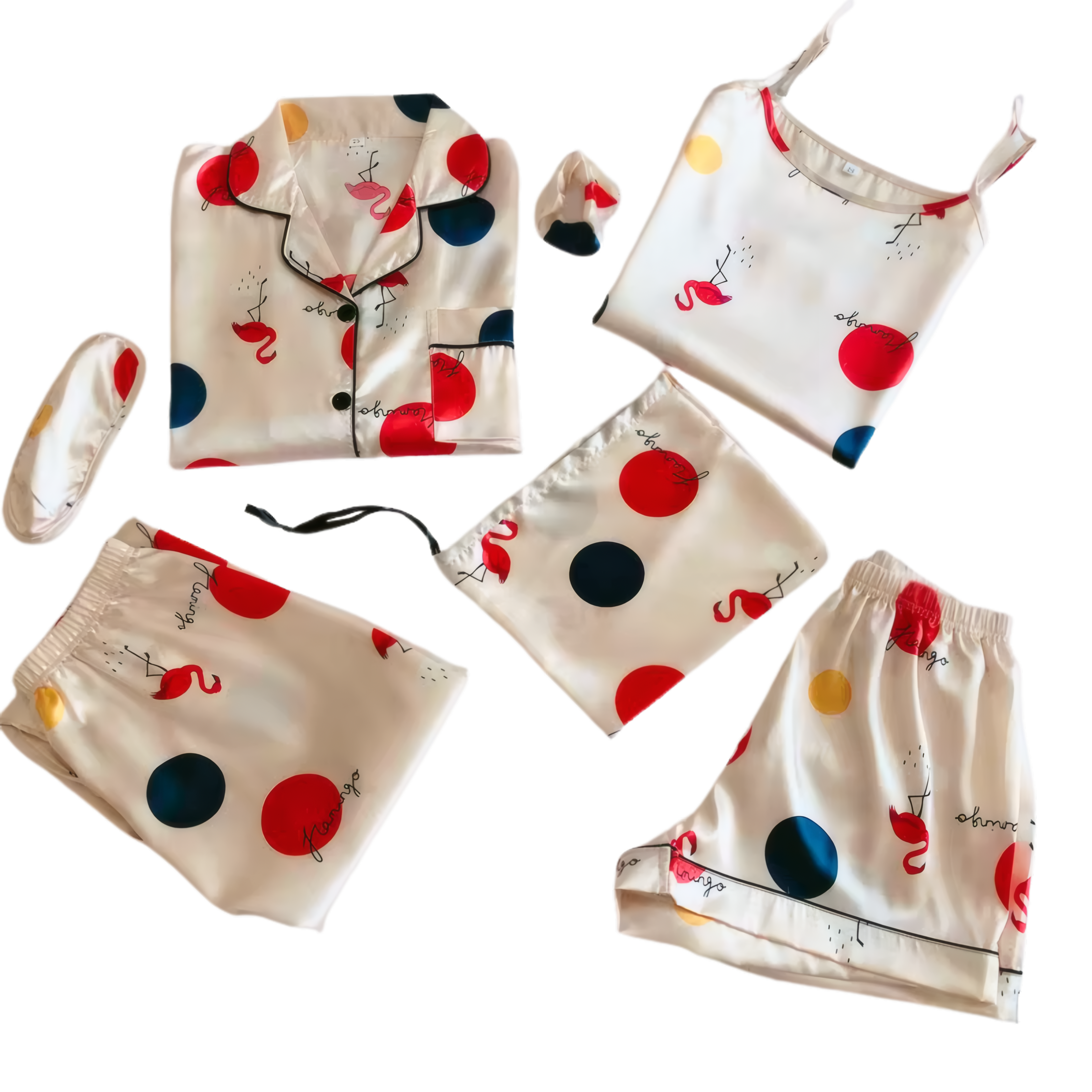 פיג׳מה סאטן לנשים