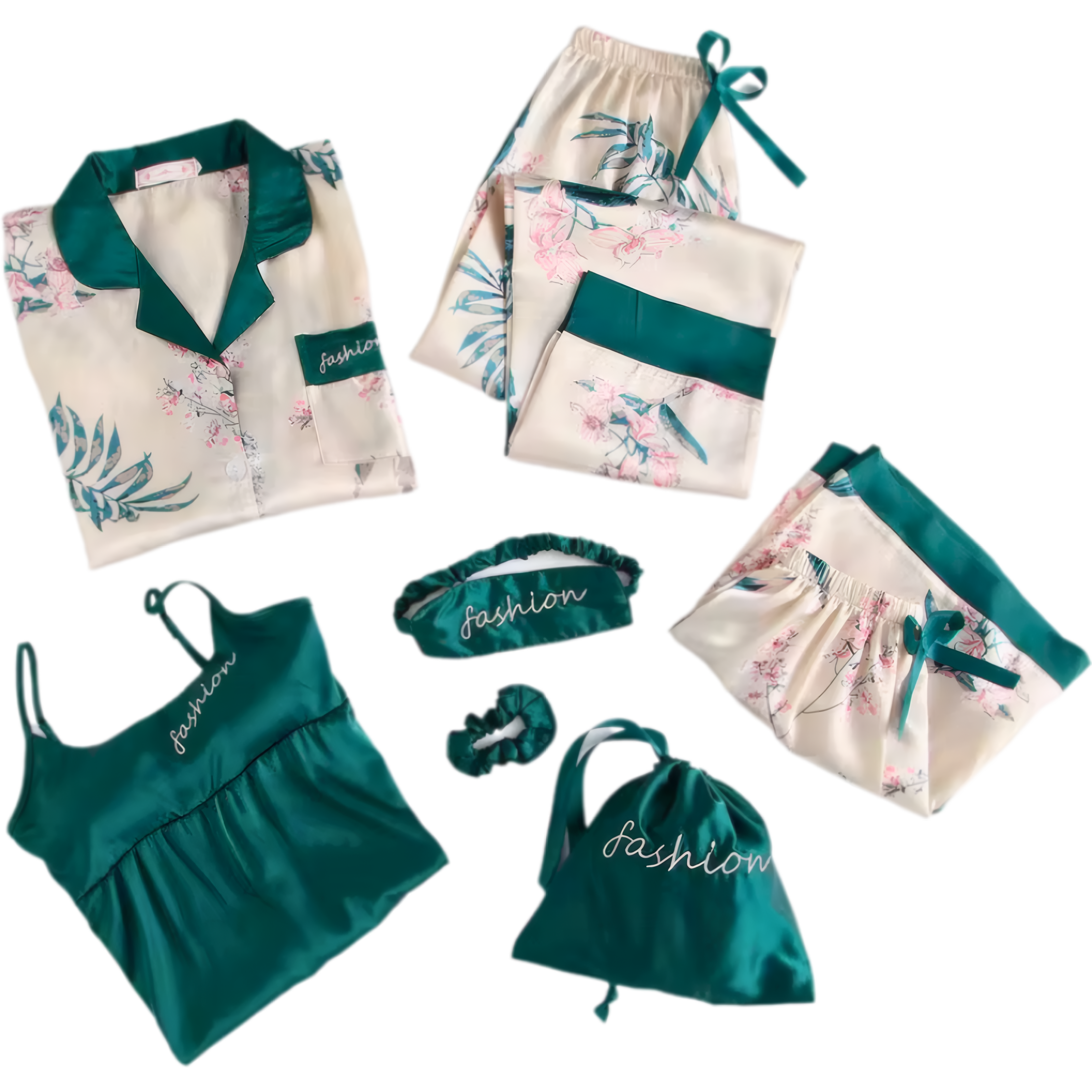 פיג׳מה סאטן לנשים