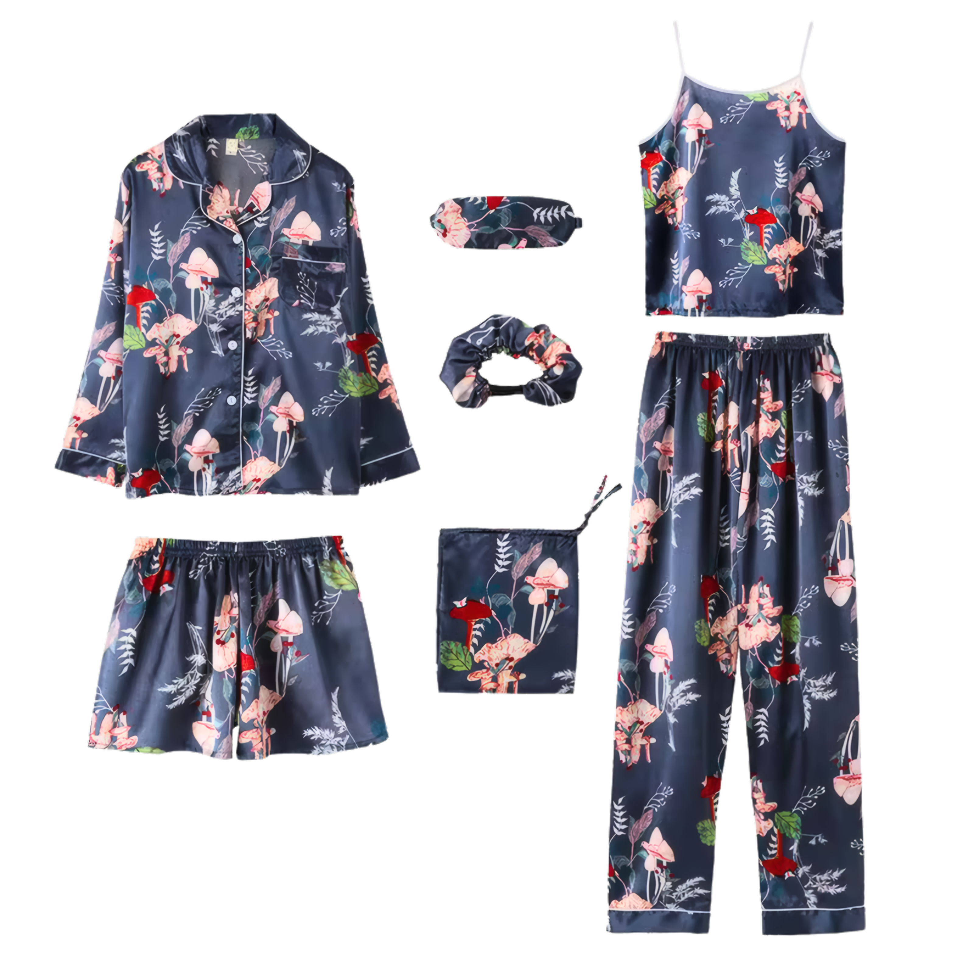 פיג׳מה סאטן לנשים