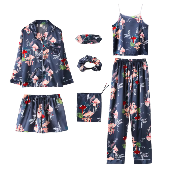 פיג׳מה סאטן לנשים