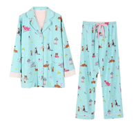 פיג׳מה כותנה לנשים