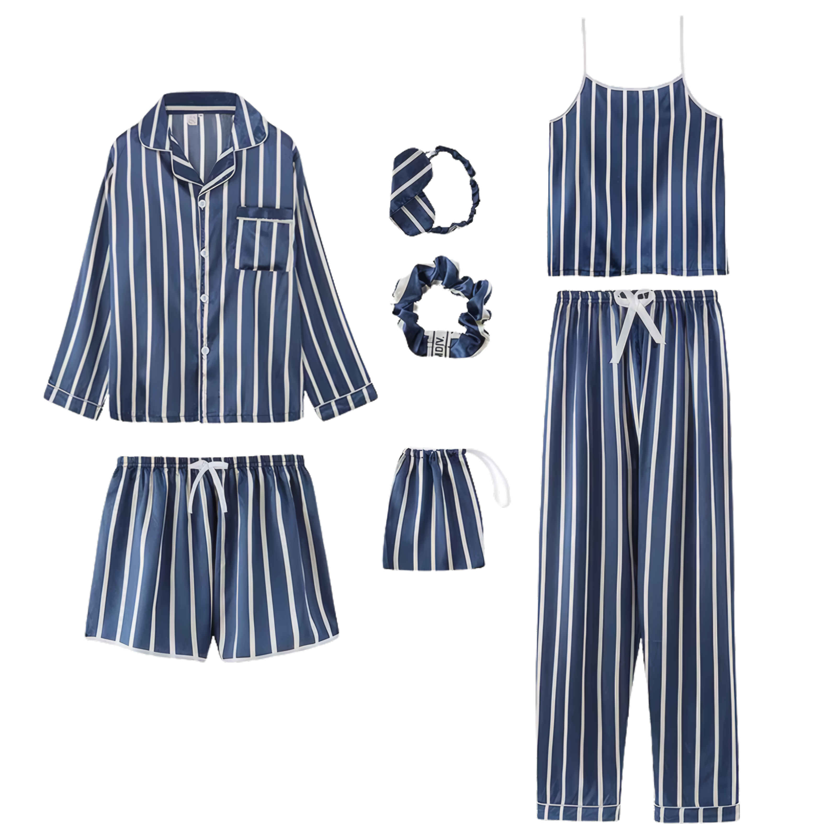 פיג׳מה סאטן לנשים