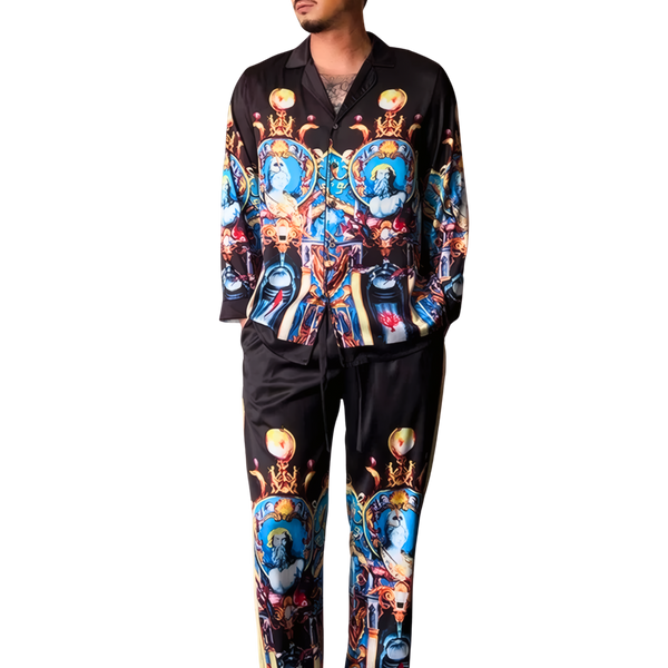 סט פיג׳מה יוקרתי לגברים