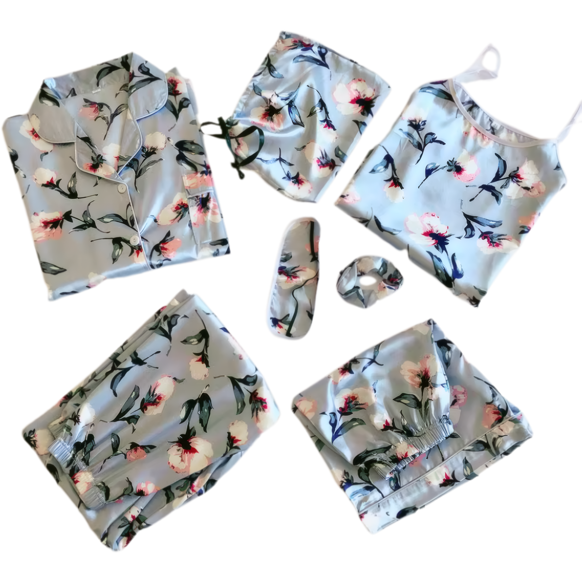 פיג׳מה סאטן לנשים