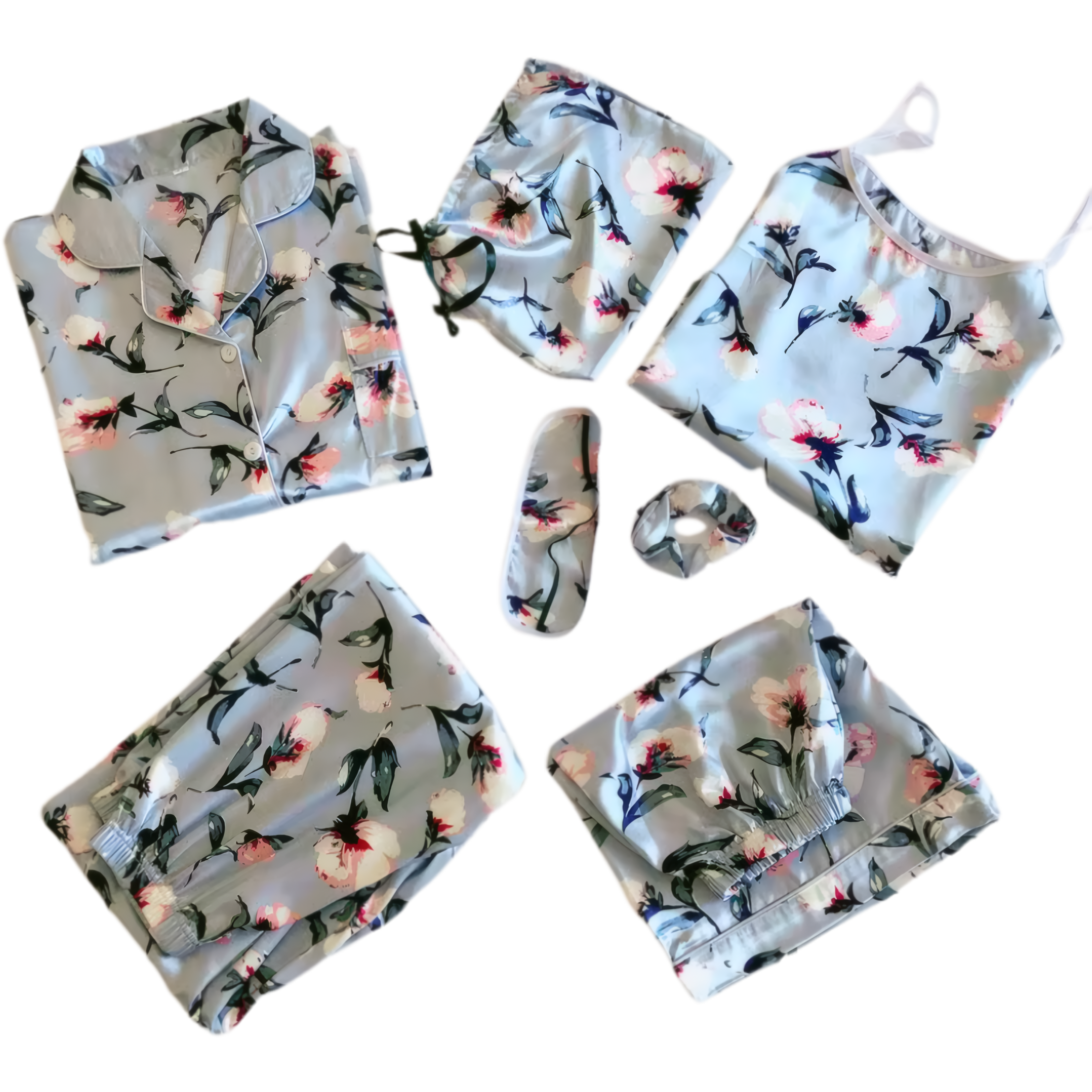 פיג׳מה סאטן לנשים