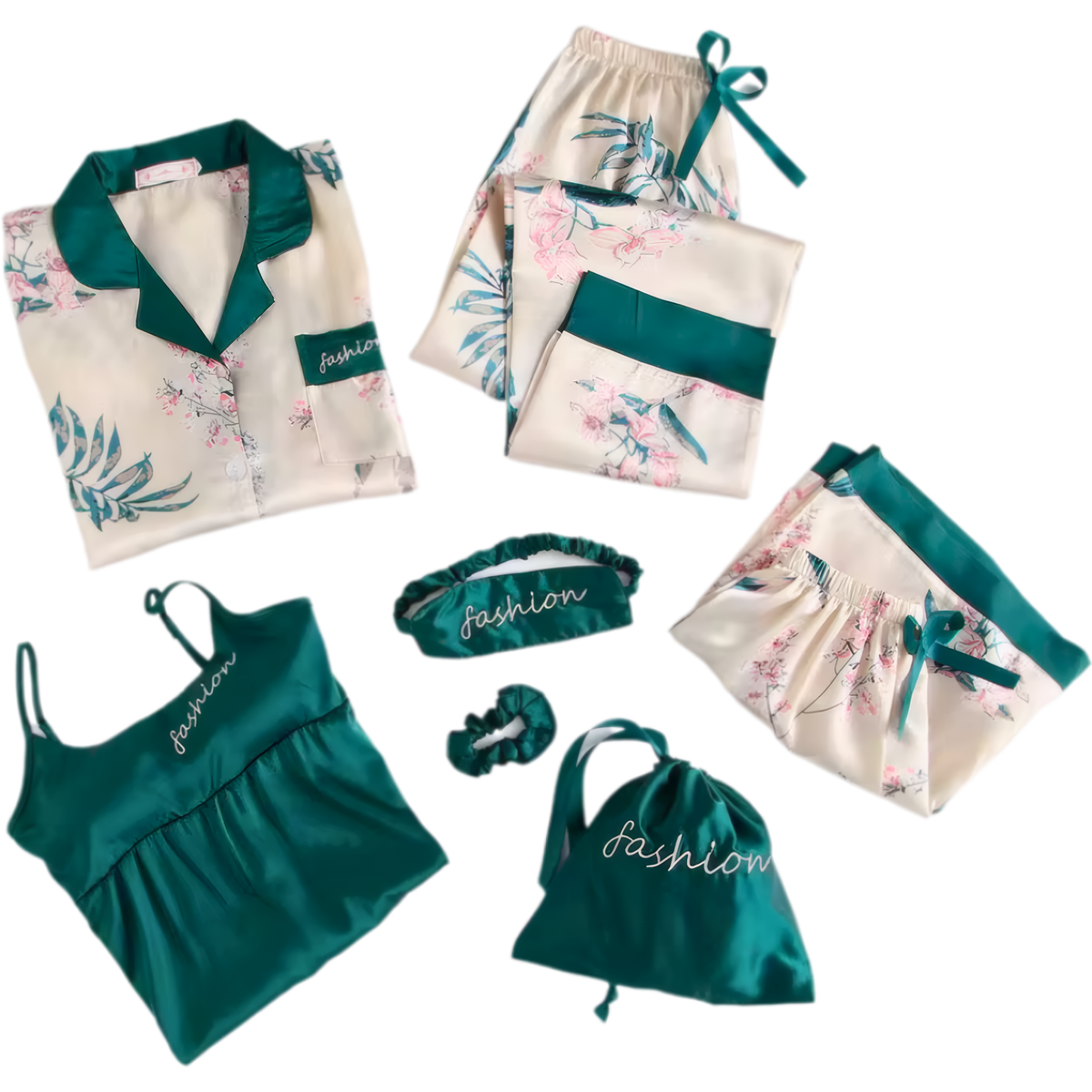 פיג׳מה סאטן לנשים