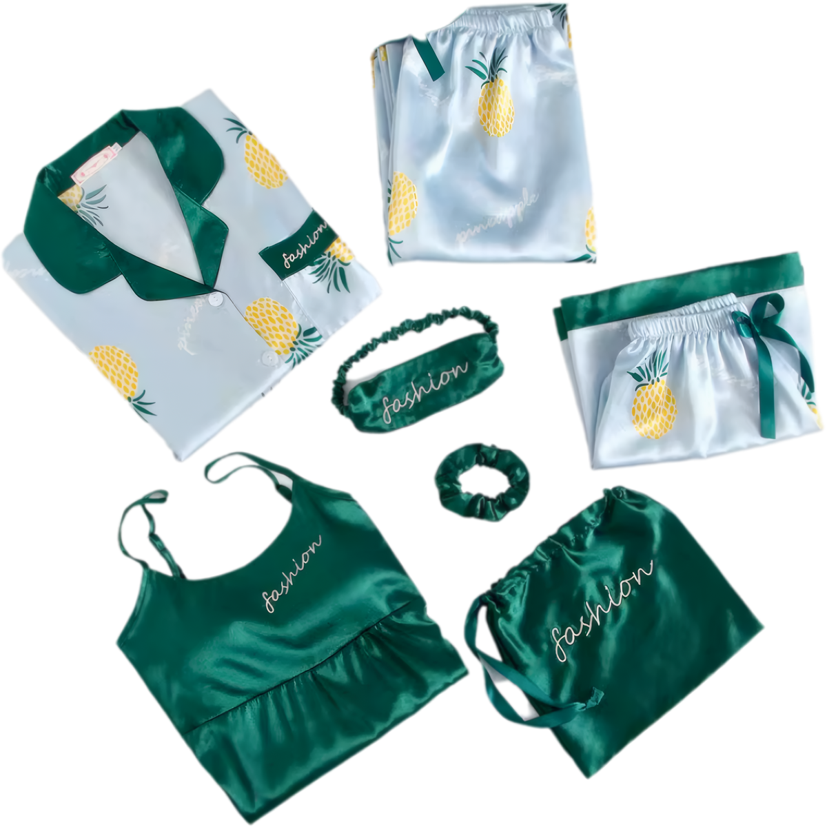 פיג׳מה סאטן לנשים