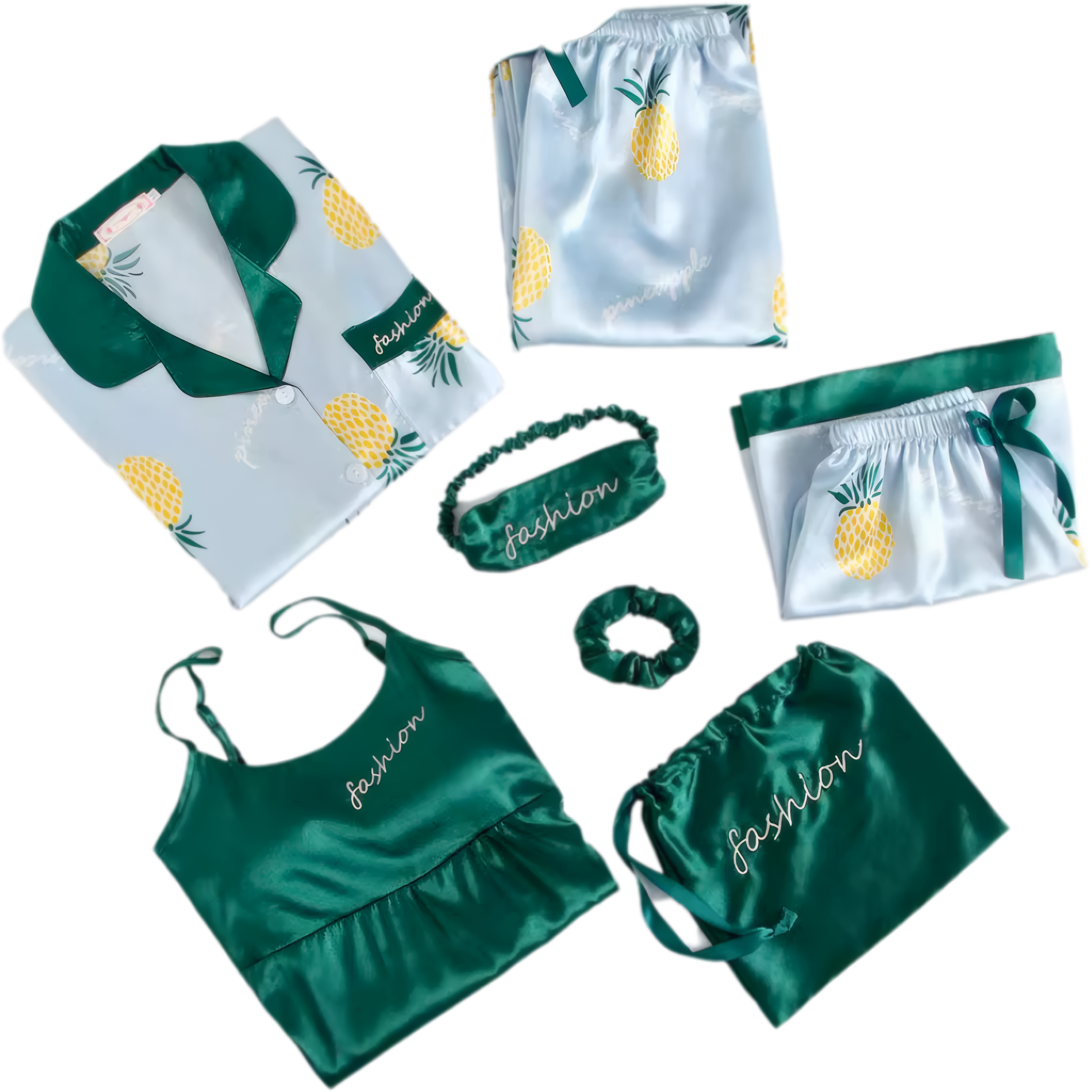 פיג׳מה סאטן לנשים