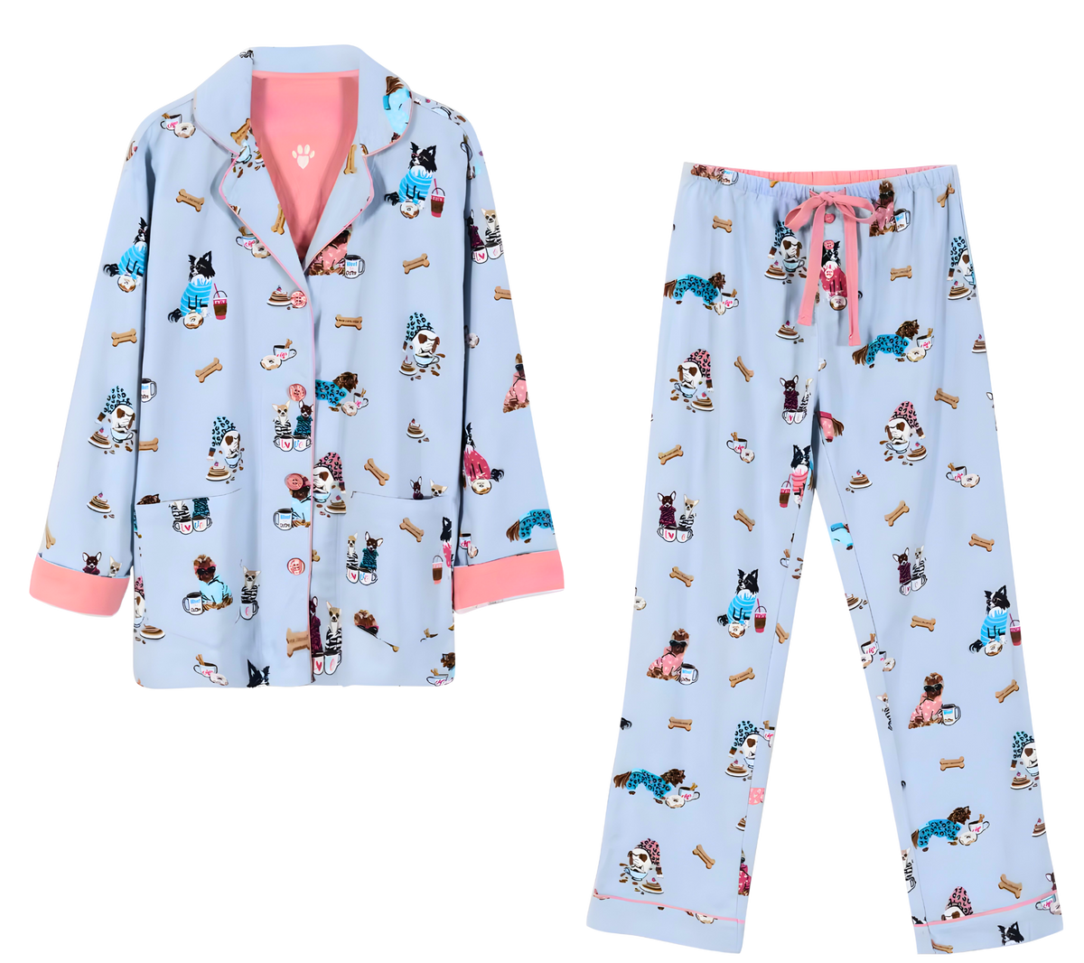 פיג׳מה כותנה לנשים