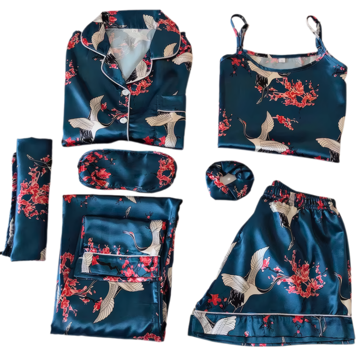 פיג׳מה סאטן לנשים