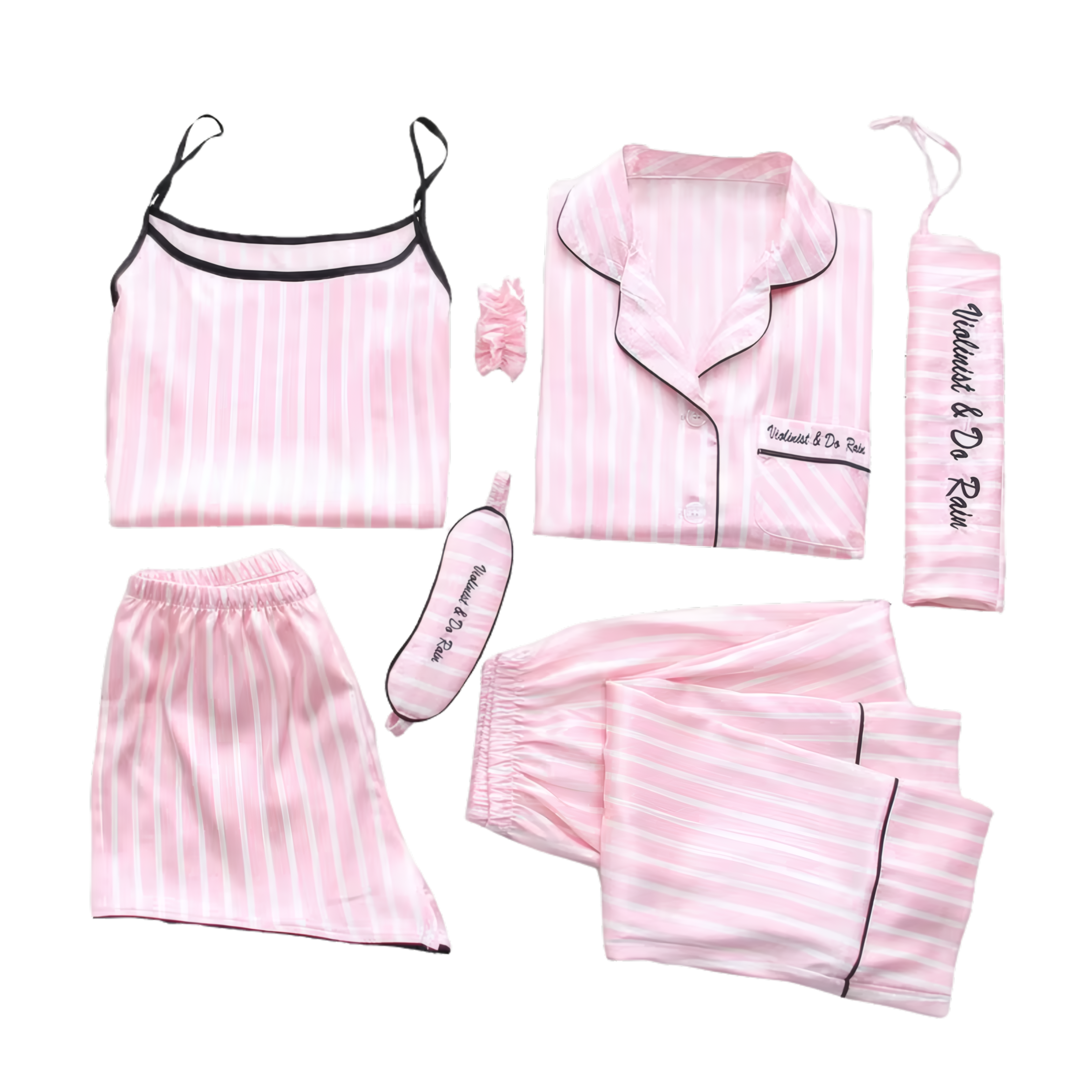 פיג׳מה סאטן לנשים