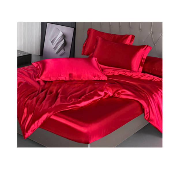 סט מצעים יוקרתי משי - ארבעה חלקים