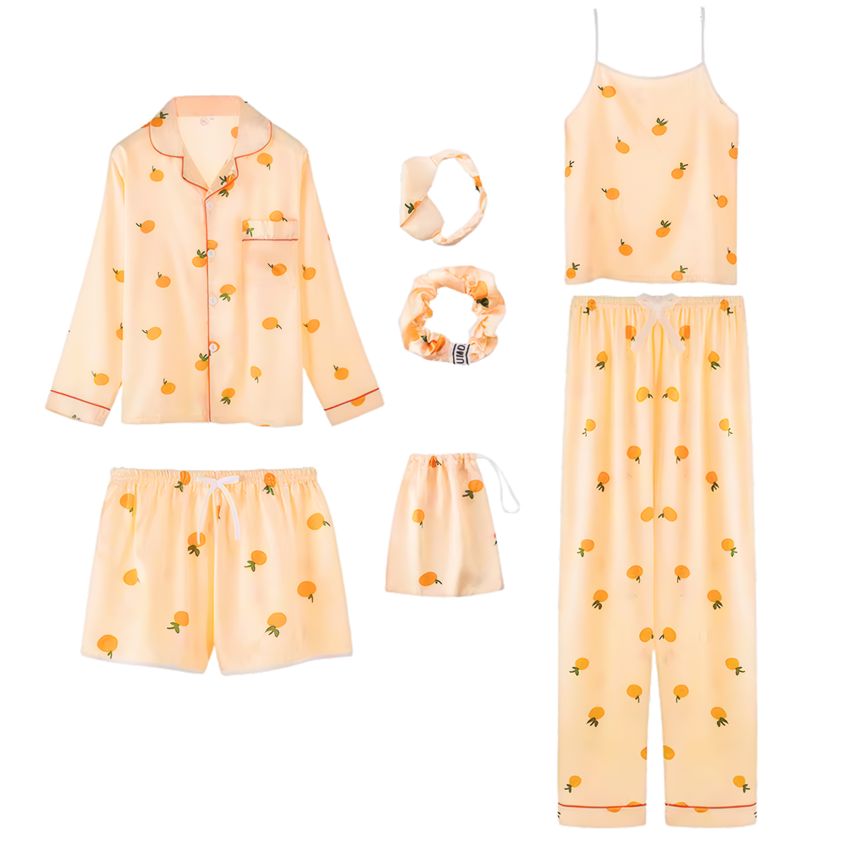 פיג׳מה סאטן לנשים