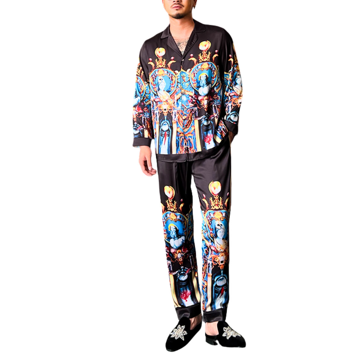 סט פיג׳מה יוקרתי לגברים