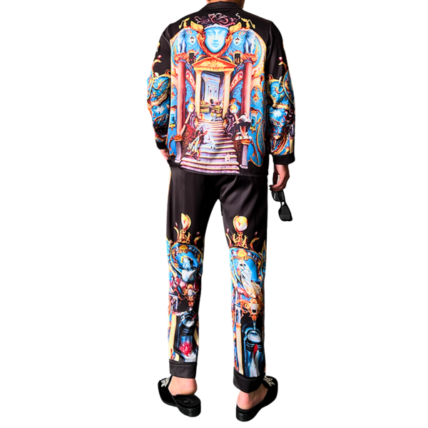 סט פיג׳מה יוקרתי לגברים