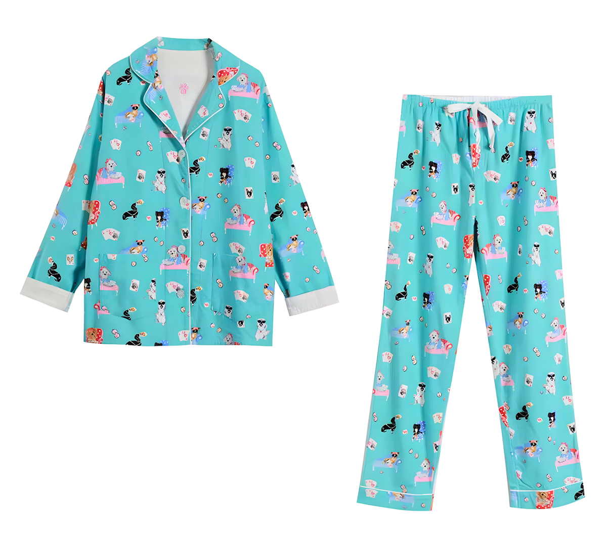 פיג׳מה כותנה לנשים