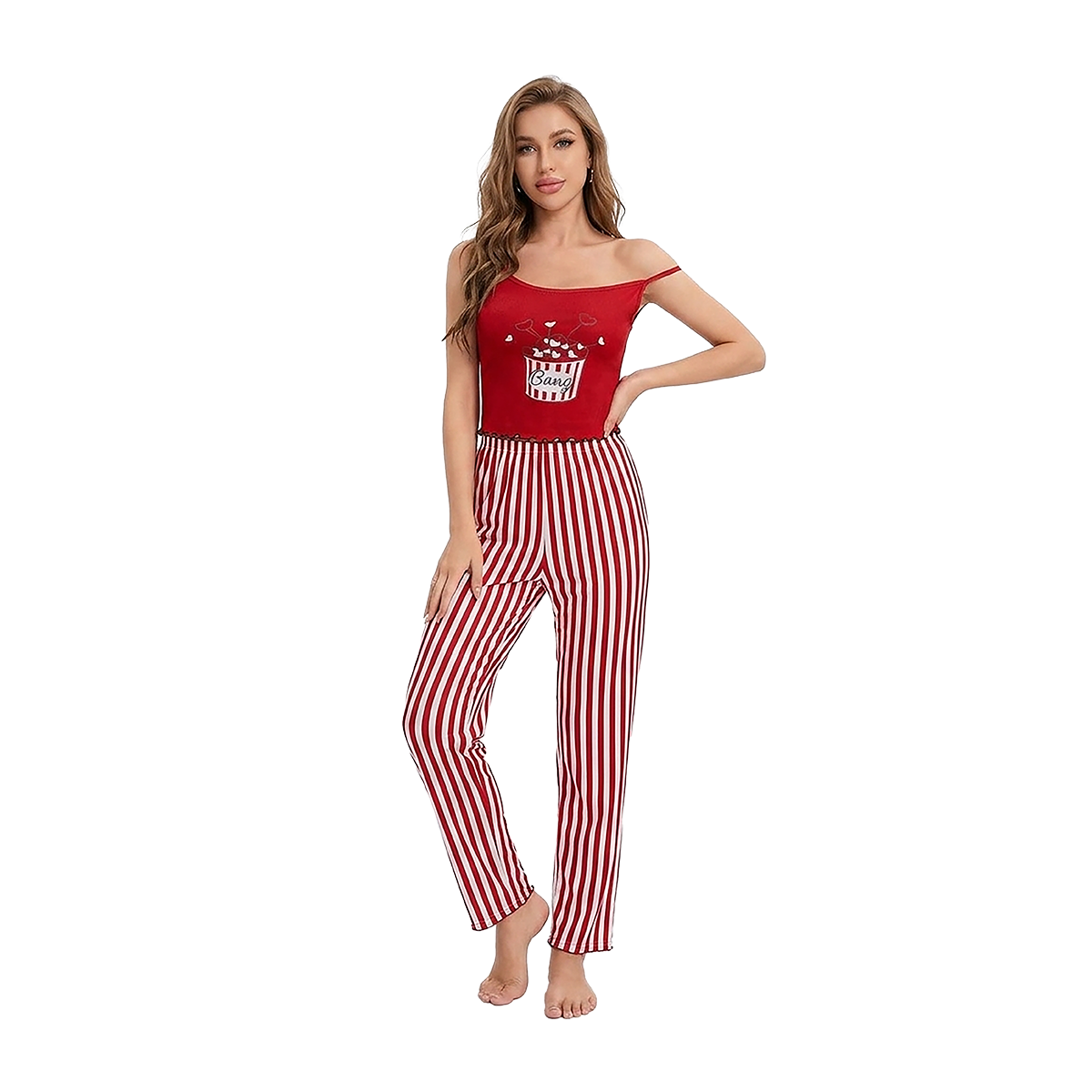 פיג'מה קיץ פופקורן